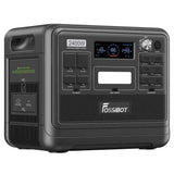FOSSiBOT F2400 Pure Sine Wave Portable Power Station 2048Wh 2400W Output Generator 16 Output Ports Solar Portable Folding trolls