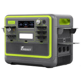 FOSSiBOT F2400 Pure Sine Wave Portable Power Station 2048Wh 2400W Output Generator 16 Output Ports Solar Portable Folding trolls