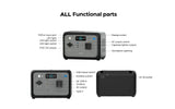 OUKITEL P800E Portable Power Station 800W Solar Generator 512Wh Lifepo4 Battery Home Backup Outdoor Camping Mobile power
