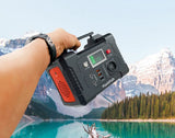 Flashfish E200 Portable Power Station 200W 151Wh LiFePO4 Battery Outdoor travel Vehicle usage Home Portable Carry Power Supply