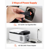SucceBuy 15L 20L 22L Car Refrigerator Electric Cooler -4°F to 68°F Car Fridge with APP Control Cars Freezer for RVs Camping