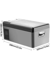 VEVOR 15L/20L Car Freezer Fridge, Portable Compressor Cooler with App Control for Camping, Travel, Outdoor & Home