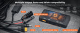 1800w Portable Power Station with 200w Solar Panel 220V Pure Sinve Wave Lifepo4 Battery UPS Function портативная электростанция