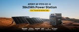 AFERIY P310 Portable Power Station 3600W Solar Generator 3840Wh LiFePO4 Battery Home Backup Outdoor Camping Mobile Power