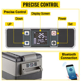 VEVOR  35L 45L 55L Car Refrigerator Mini Fridge Freezer Portable Compressor Cooler 12/24V DC 110-240V Ice Box for Camping