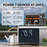 FF FlashFish E103 Portable Power Station 300W 179.2Wh LiFePO4 Battery Quick Charge 1.6H for Solar Panel AC DC Outdoor Power RV