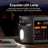 FF FlashFish E103 Portable Power Station 300W 179.2Wh LiFePO4 Battery Quick Charge 1.6H for Solar Panel AC DC Outdoor Power RV