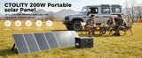 1800w Portable Power Station with 200w Solar Panel 220V Pure Sinve Wave Lifepo4 Battery UPS Function портативная электростанция