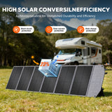 1800w Portable Power Station with 200w Solar Panel 220V Pure Sinve Wave Lifepo4 Battery UPS Function портативная электростанция