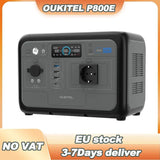 OUKITEL P800E Portable Power Station 800W Solar Generator 512Wh Lifepo4 Battery Home Backup Outdoor Camping Mobile power