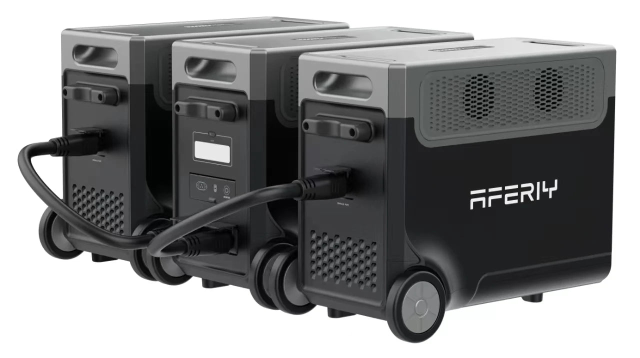 AFERIY P310 Portable Power Station 3600W Solar Generator 3840Wh LiFePO4 Battery Home Backup Outdoor Camping Mobile Power
