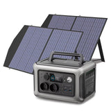 ALLPOWERS R600 299Wh 600W LiFePO4 Portable Power station with 100W / 140W / 200W Solar panel (Optional)  for Home use Camping RV