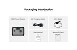 OUKITEL P800E Portable Power Station 800W Solar Generator 512Wh Lifepo4 Battery Home Backup Outdoor Camping Mobile power