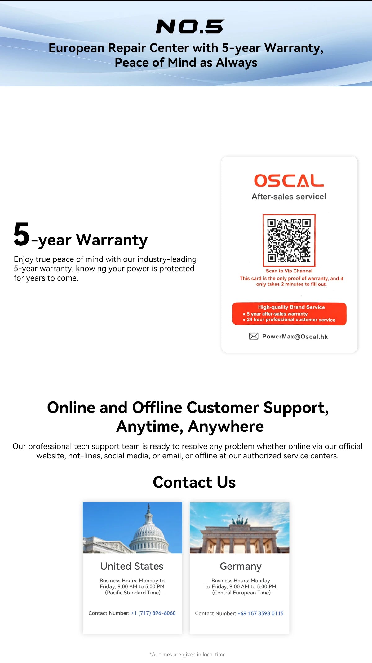 OSCAL Powermax 1800SE Portable Power Station 1024Wh Capacity 1800W Rated Power LiFePO4 Battery 10 Ports Outdoor Emergency Power