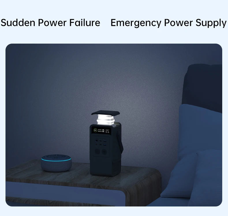 Power Stations 192Wh, 200W Portable Lifepo4 Battery, Power Bank for Camping, Emergency Energy, 60000mAh Capacity, Anker Power