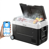 SucceBuy 20L 22L 35L 45L 55L Car Refrigerator Mini Fridge Freezer Portable Compressor Cooler DC 110-240V Ice Box for Camping