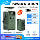 Power Stations 192Wh, 200W Portable Lifepo4 Battery, Power Bank for Camping, Emergency Energy, 60000mAh Capacity, Anker Power