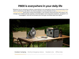 OUKITEL P800E Portable Power Station 800W Solar Generator 512Wh Lifepo4 Battery Home Backup Outdoor Camping Mobile power