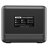 FOSSiBOT F2400 Portable Power Station, 2048Wh/640000mAh LiFePO4 Battery, 2400W(4600W Peak) Solar Generator, 3xAC RV Car USB Type-C QC3.0 PD DC5521 Pure Sine Wave Full Outlets, 1.5 Hours Fast Charging, MPPT Charge Controller B