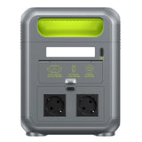 FOSSiBOT F1200 Portable Power Station, 1024Wh Capacity, 1200W Rated Power, 3 LED Light Modes, 7 Output Ports, BMS Protection, 5 Gears Input Regulator, EV-Grade LiFePO4 Battery, 4000+ Cycle Times