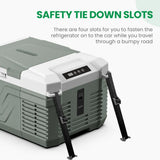 Alpicool NL9 9L Portable Refrigerator 12V/24V Small Car Fridge 100V~240V AC Electric Cooler Plug in Mini Freezer for Camping