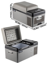 VEVOR 15L/20L Car Freezer Fridge, Portable Compressor Cooler with App Control for Camping, Travel, Outdoor & Home