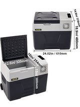 SucceBuy 30L 40L 50L Mini Car Refrigerator Small Fridge Freezer Portable Compressor Cooler 220V for Driving Camping Picnic